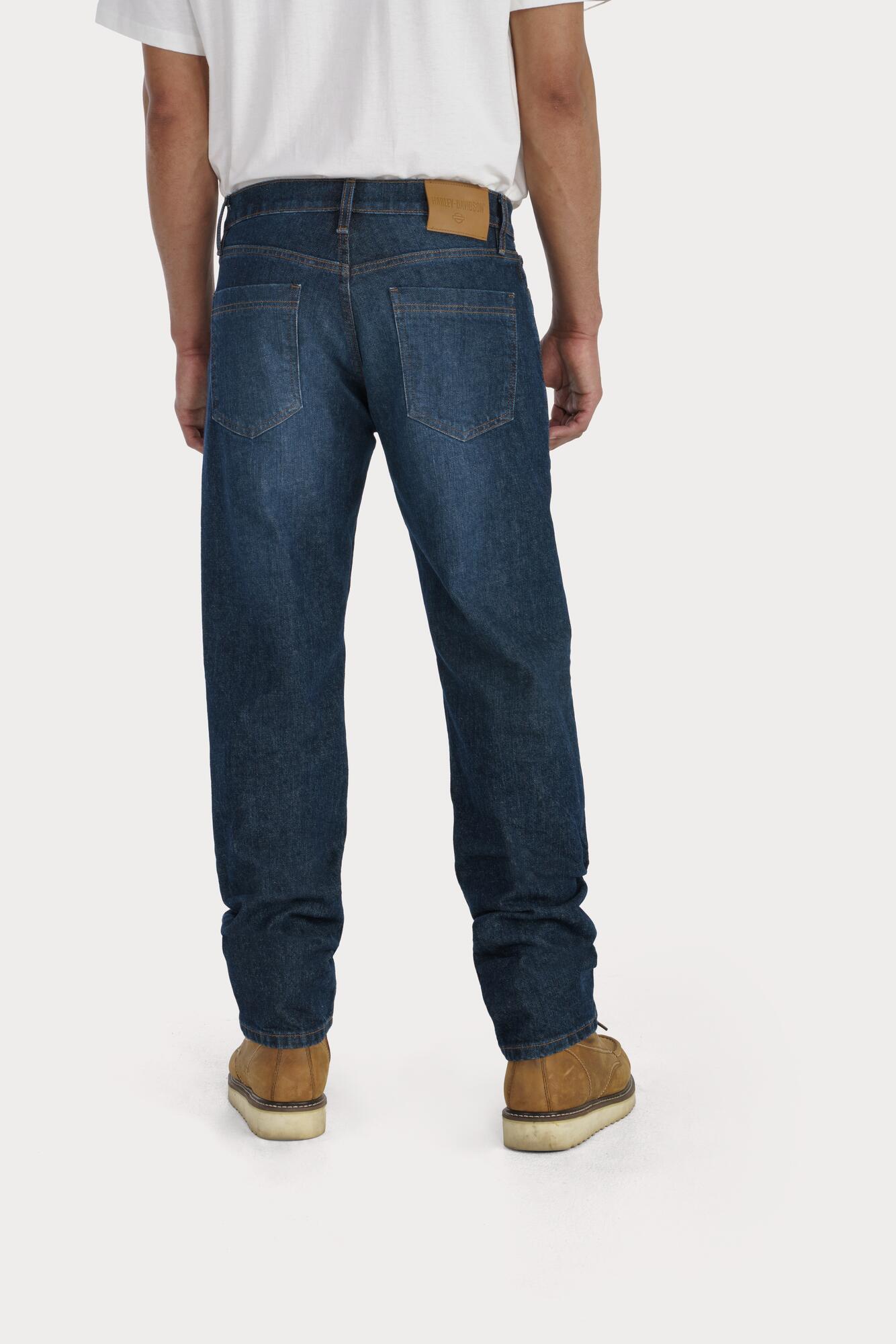 Dark Indigo Men’s Harley Davidson Straight Jean