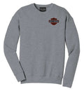Harley-Davidson® Men's Bar & Shield Pullover Sweatshirt - Heather Gray