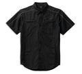 Men's Performance Bar & Shield Shirt - Black & Grey