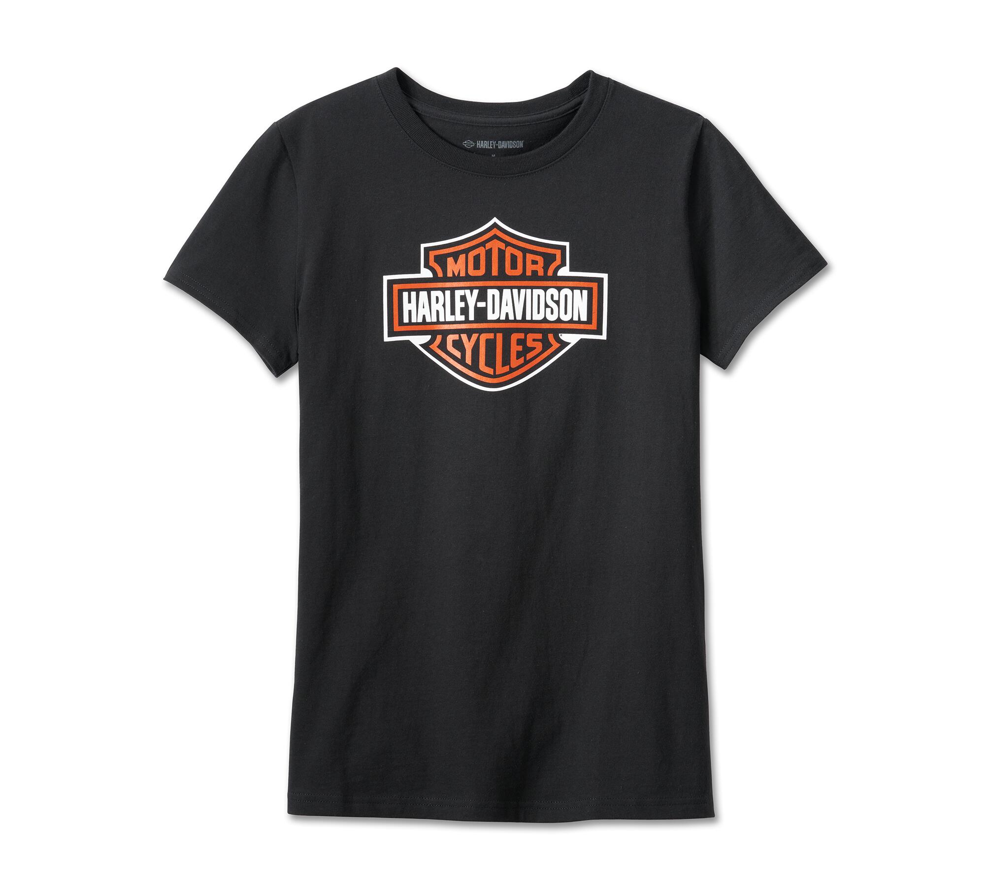 Harley-Davidson® Women's Bar & Shield Short Sleeve Cotton Tee