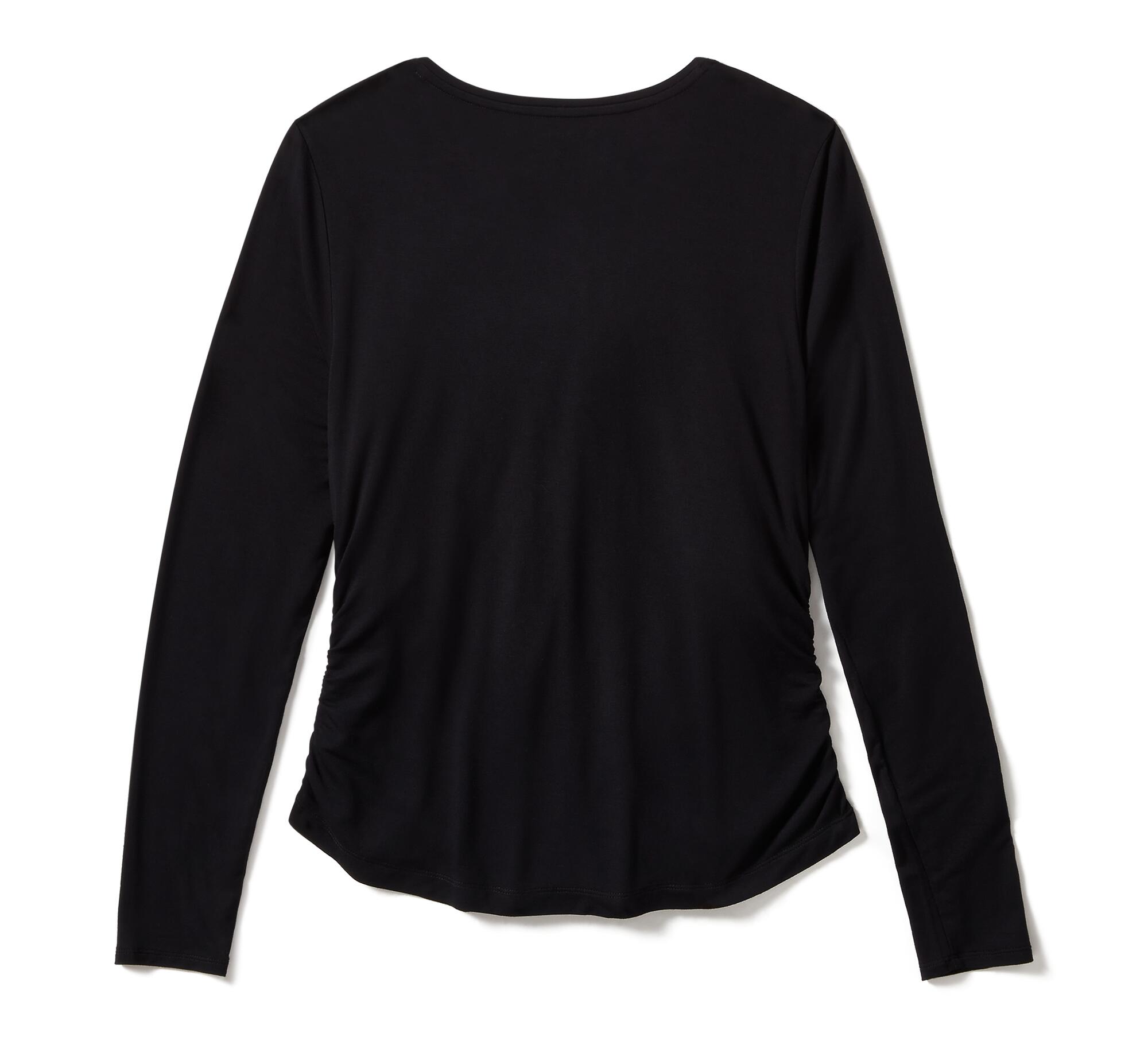 Women's Willie G™ Skull Long Sleeve Raglan Top