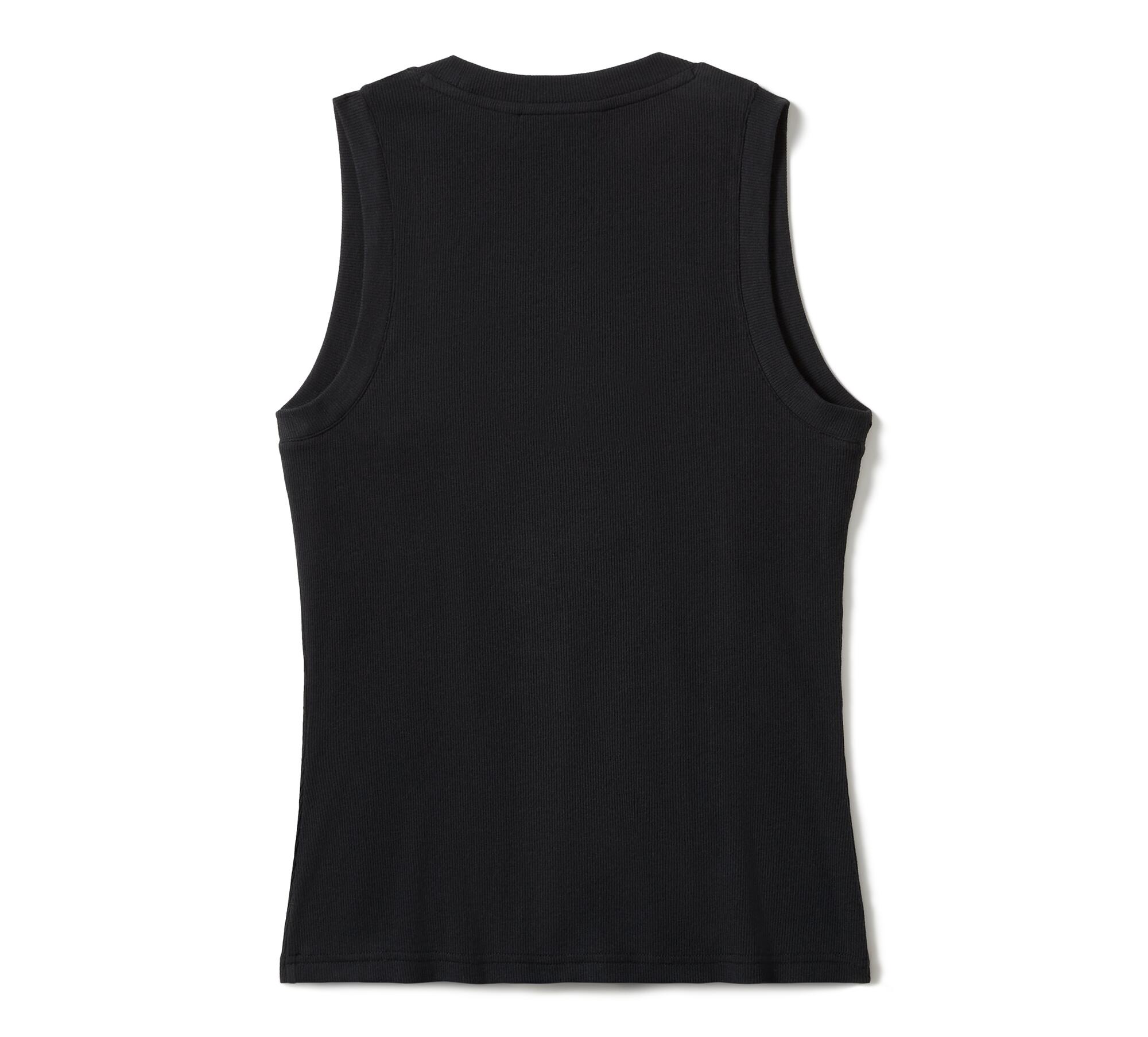 Women's Willie G™ Skull Ribbed Tank