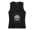 Women's Willie G™ Skull Ribbed Tank