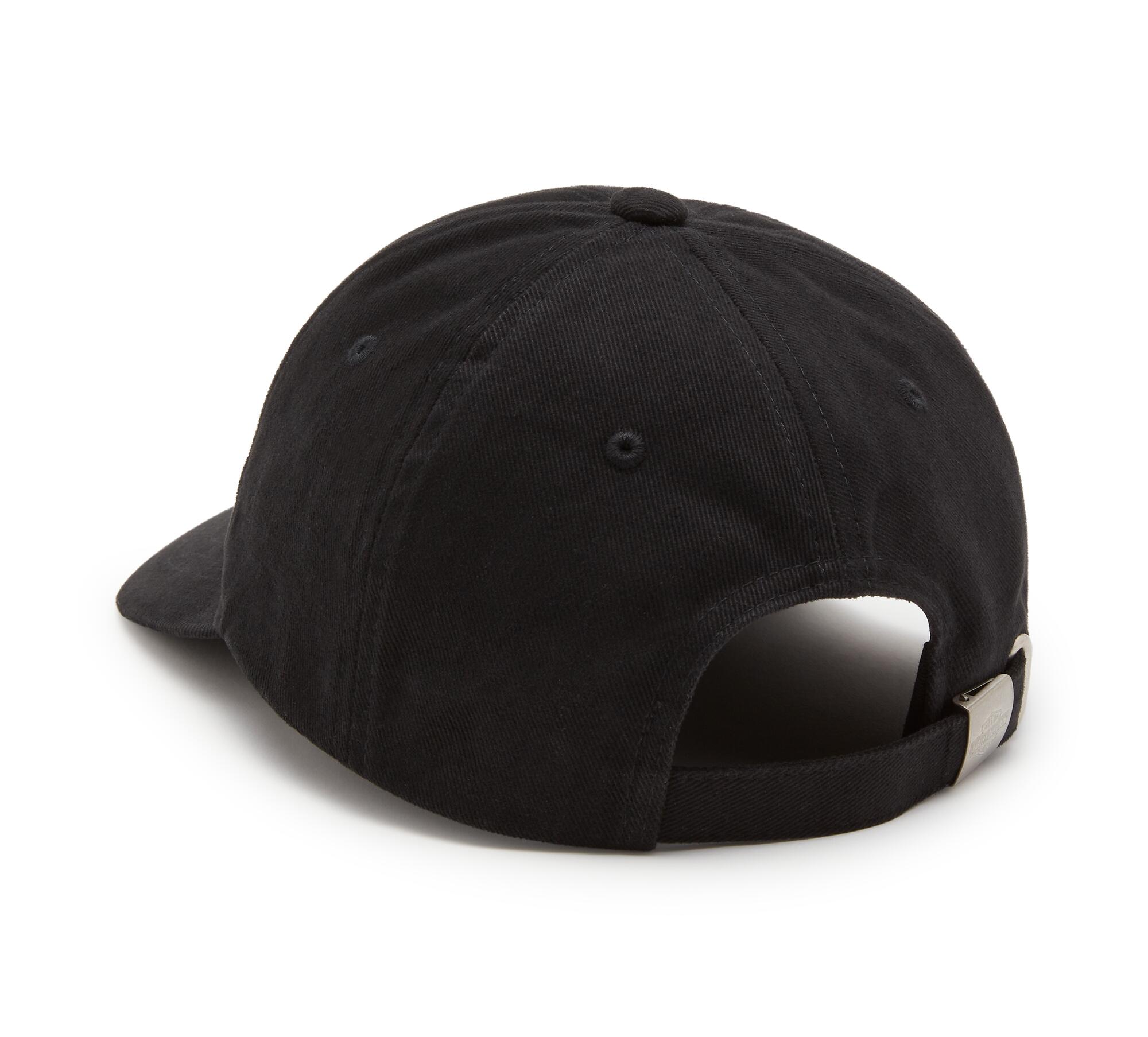 Men's Phantom Logo Adjustable Baseball Hat - Black