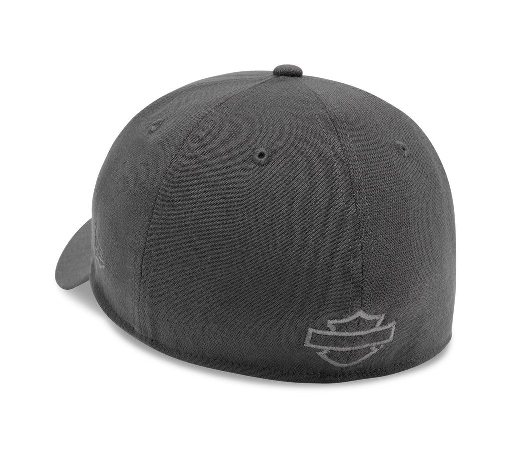 Tonal Logo Fitted 39THIRTY Baseball Hat - Black