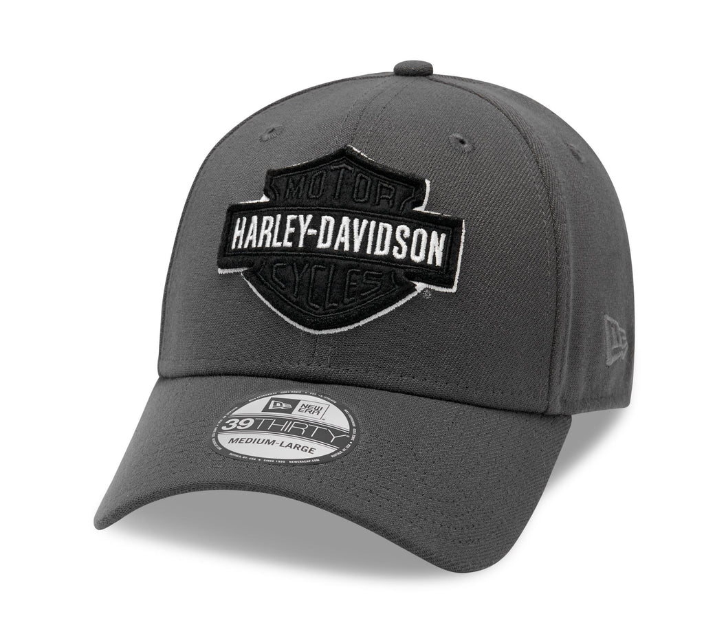 Tonal Logo Fitted 39THIRTY Baseball Hat - Black