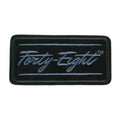 Embroidered Forty Eight Emblem Patch
