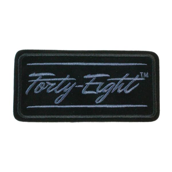 Embroidered Forty Eight Emblem Patch