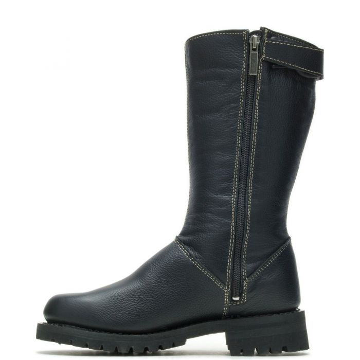 Harley-Davidson® Women's Melia Welted 10-Inch Motorcycle Boots, Side Lace