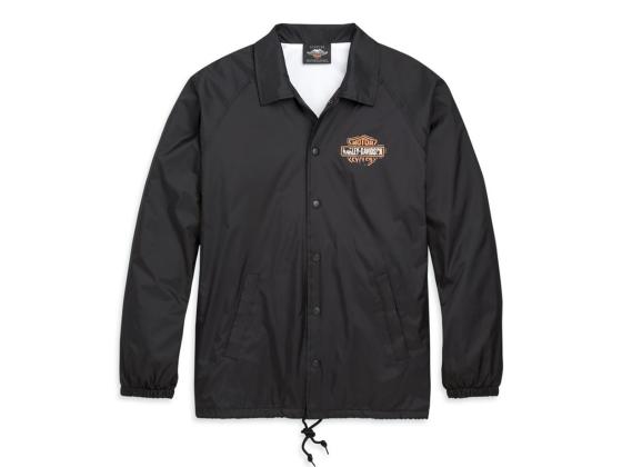 Harley-Davidson® Men's Patina Bar & Shield Logo Coaches Jacket