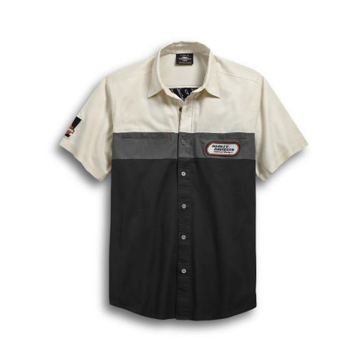 Men's H-D Racing Colorblock Shirt
