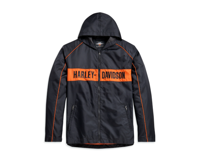 Men's Hooded Stripe Jacket