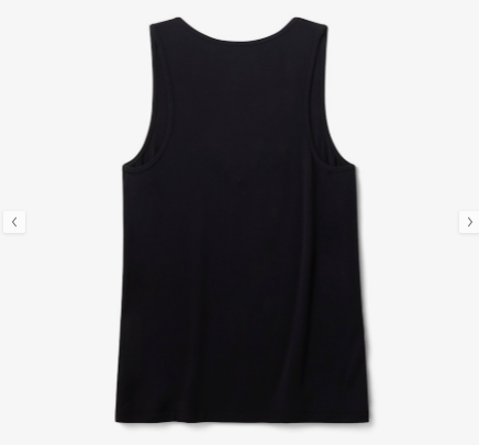 Women's Bling Chromatic Notch Neck Tank - Harley Black