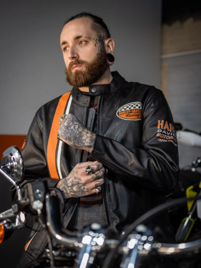 Men's 120th Anniversary Leather Jacket