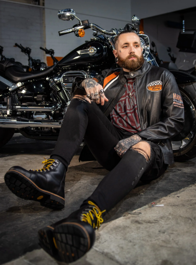 Men's 120th Anniversary Leather Jacket