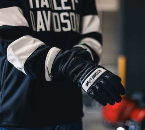 Men's H-D Dyna Knit Riding Gloves