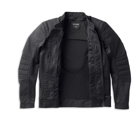 Men's Zephyr Mesh Jacket w/ Zip-out Liner - Black
