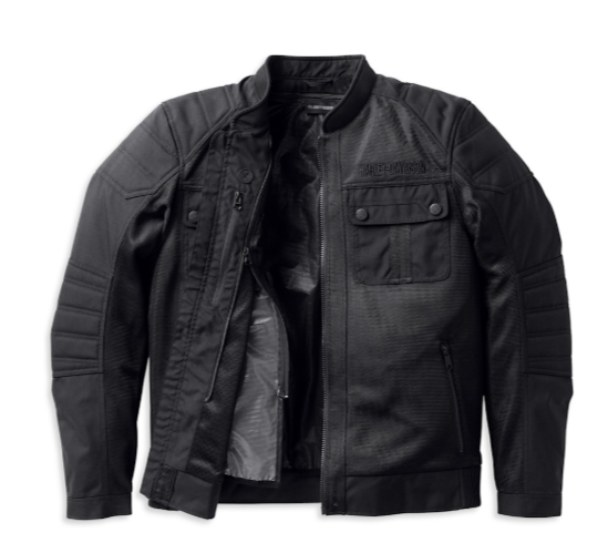 Men's Zephyr Mesh Jacket w/ Zip-out Liner - Black