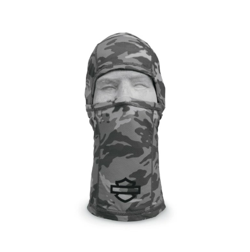 Harley-Davidson® Camo Face Mask- Grey