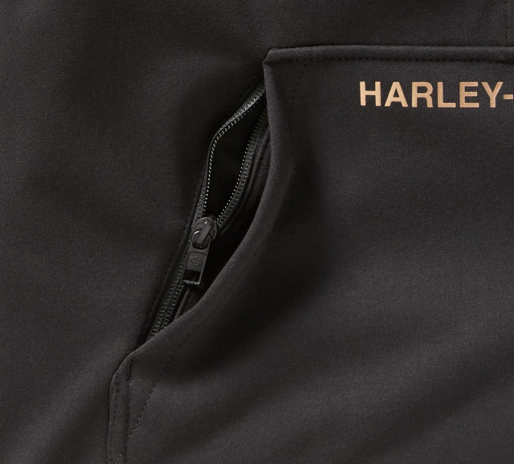 H-D Deflector Half Zip Riding Fleece