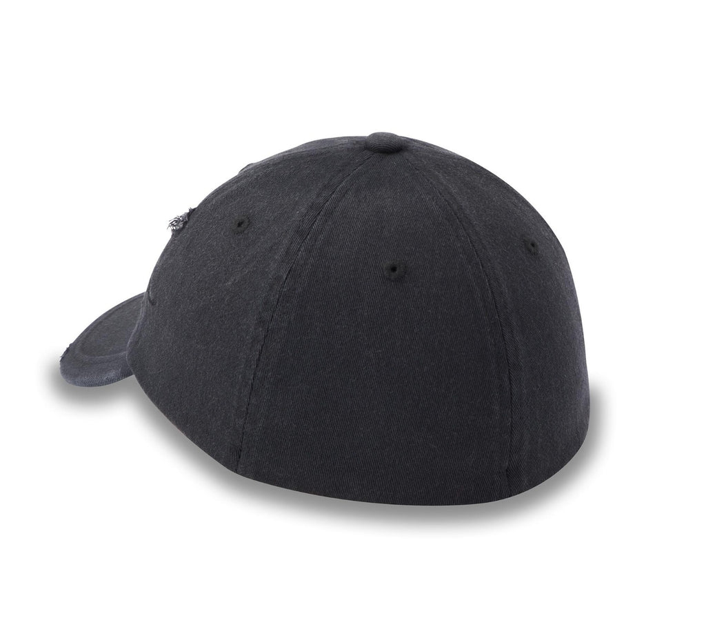 Harley-Davidson® Flying Lap Distressed Stretch-Fit Baseball Cap