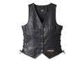 Women's 120th Anniversary Laced Side Leather Vest