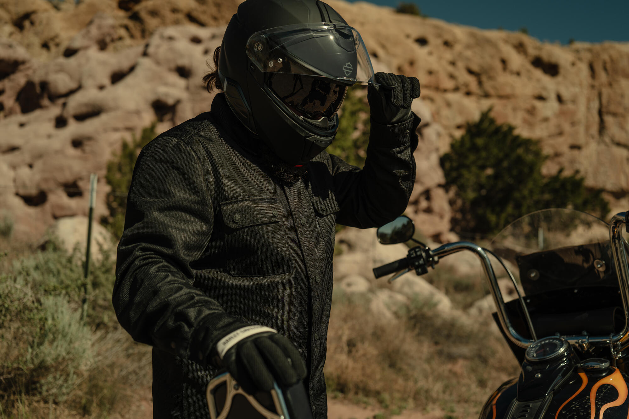 H-D® Operative 2.0 Mesh Riding Shirt Jacket
