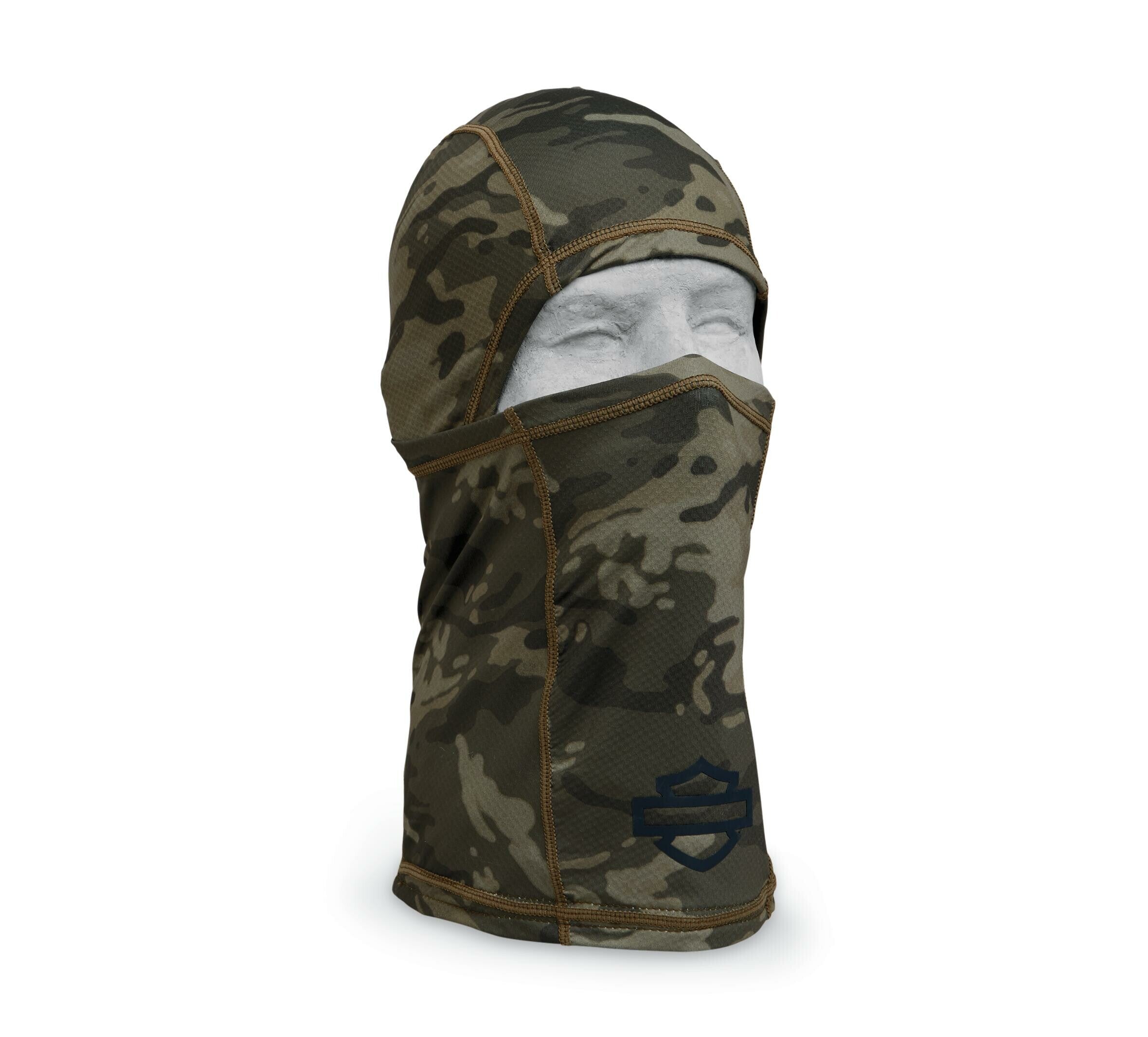 Harley Davidson Camo Face Mask - Camo- Green