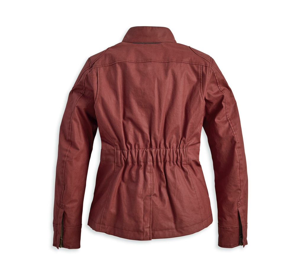 Women's Repose Textile Riding Jacket - Russet Brown