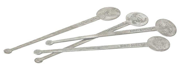 Harley-Davidson Stainless Swizzle Sticks, 4-Piece Set