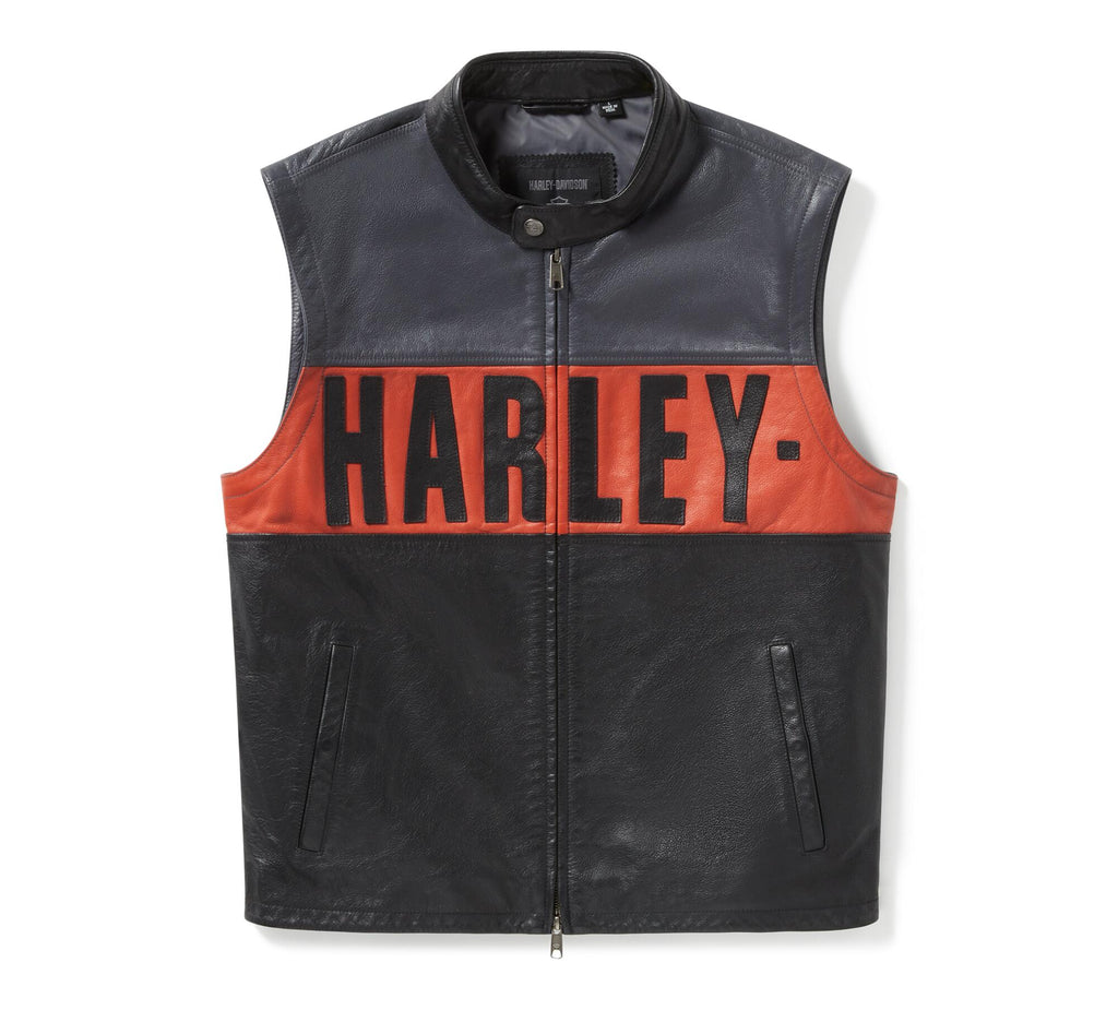 Men's Essential Convertible Leather Jacket