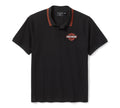 Bar & Shield Pique Polo