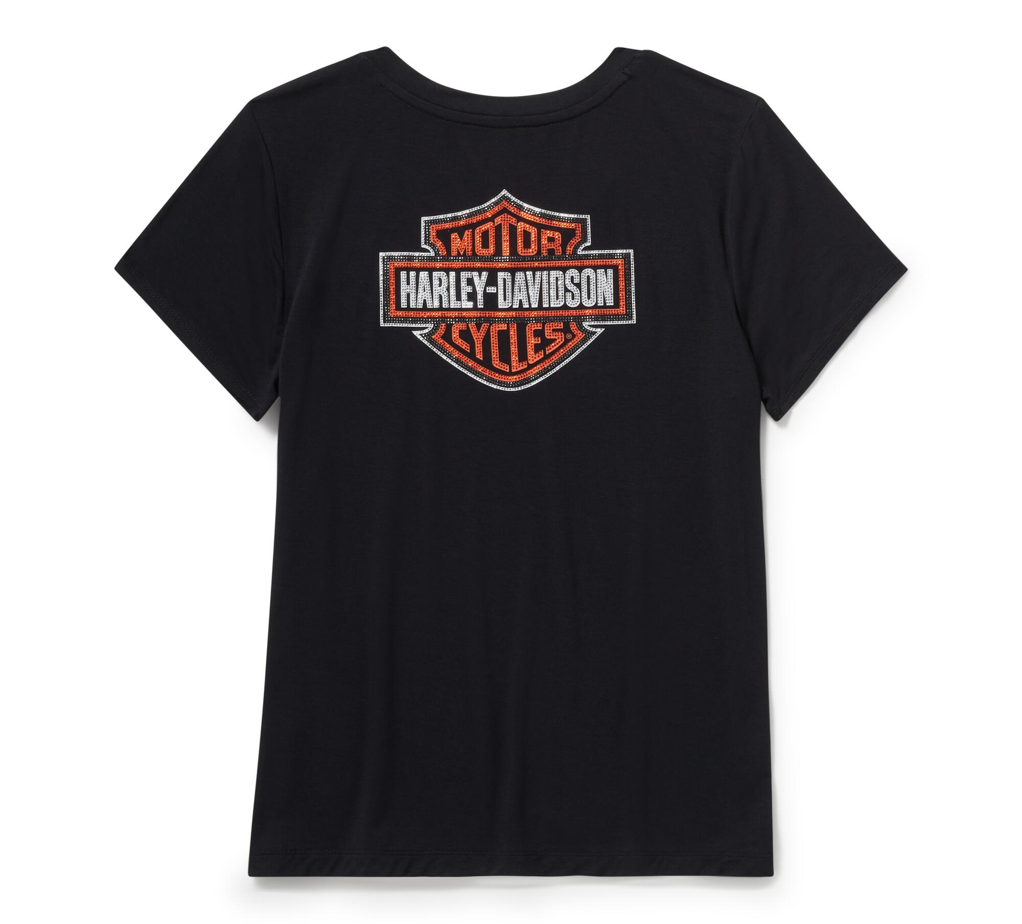 Women's Essential Bling V Neck Tee