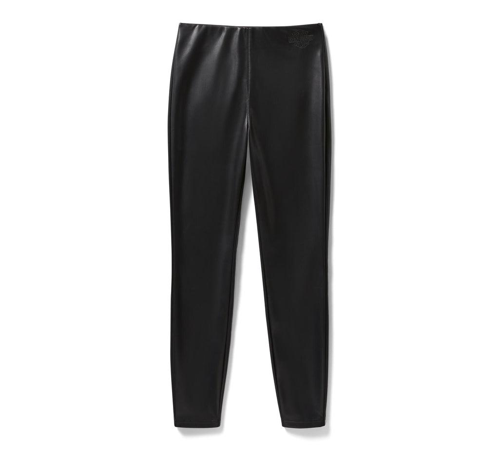 Women's Essential Faux Leather Legging