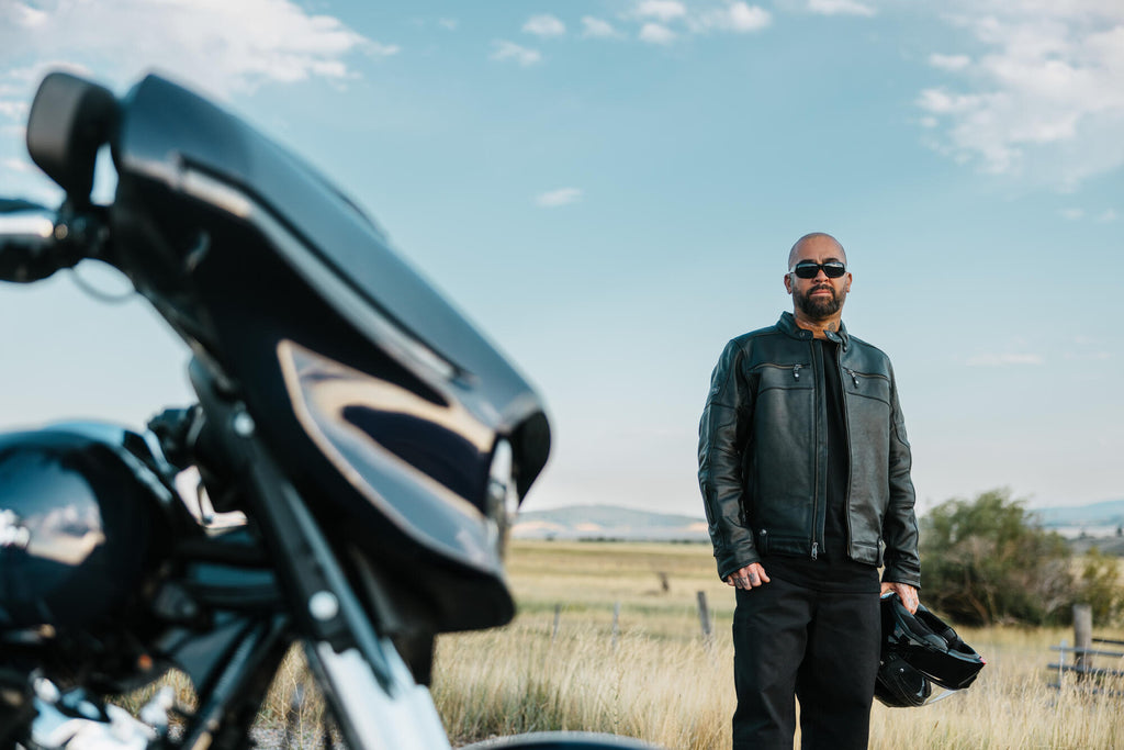 Men's Swingarm 3-in-1 Leather Jacket