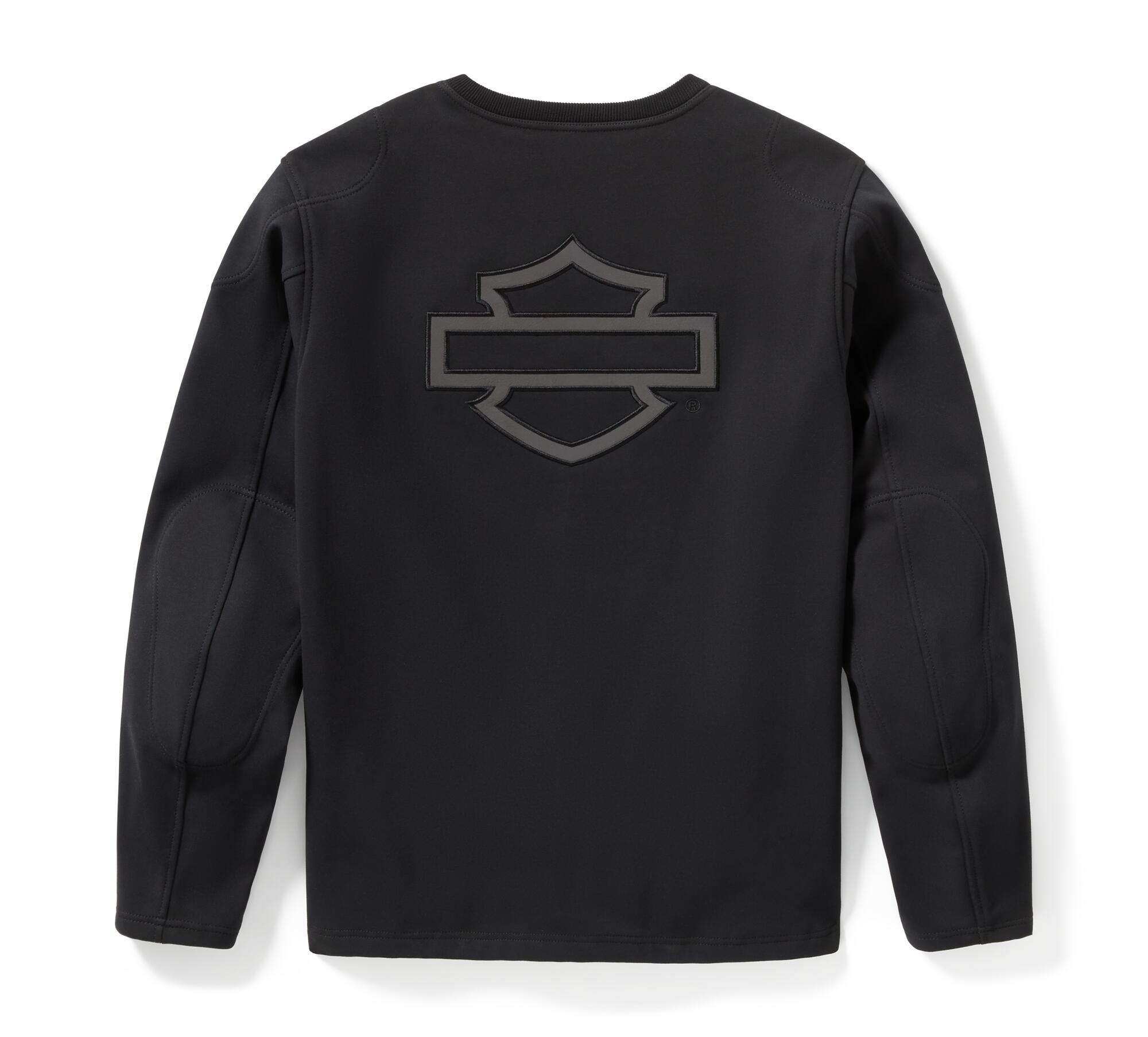 Men's H-D Deflector Crew Riding Fleece