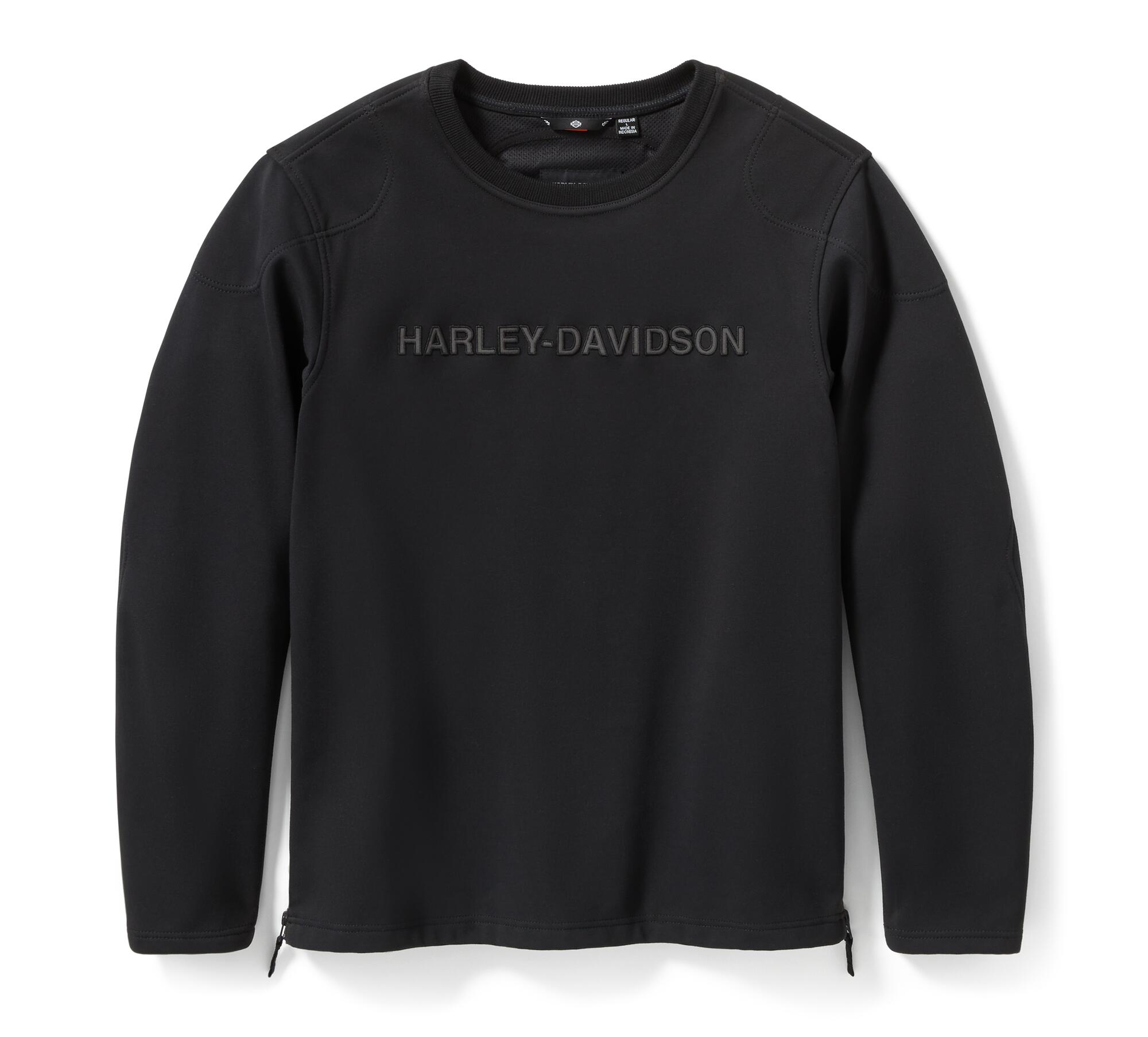 Men's H-D Deflector Crew Riding Fleece
