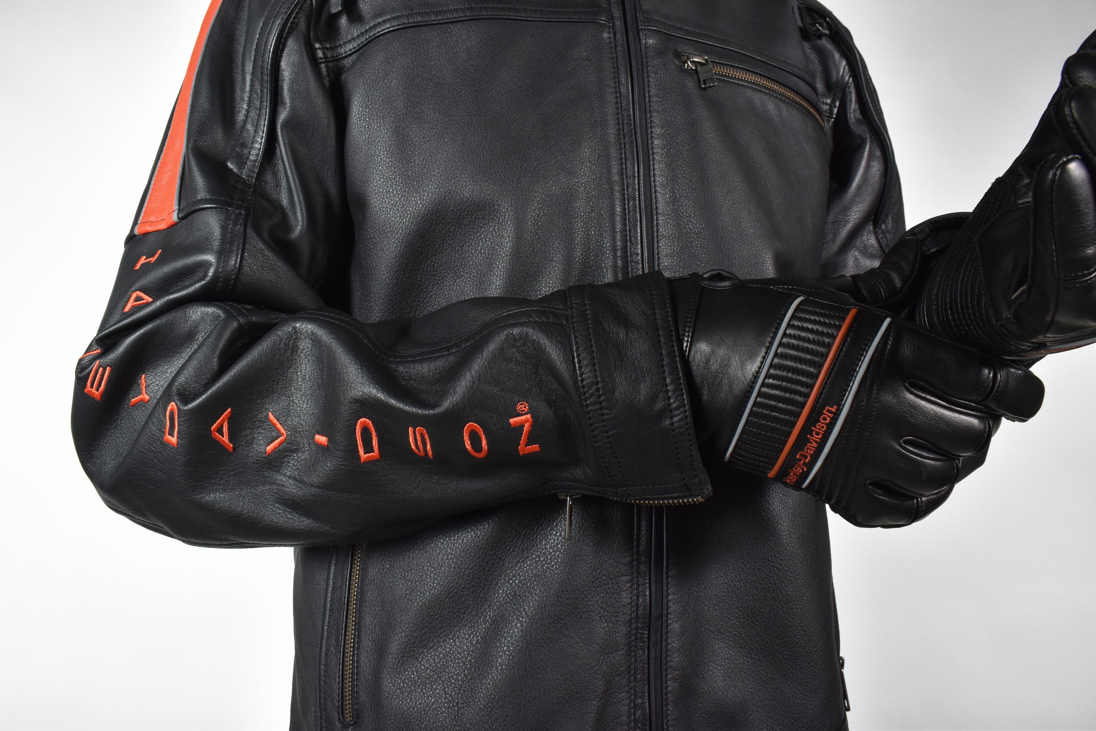 Harley-Davidson® Men's HWY-100 Full-Finger Leather Gloves