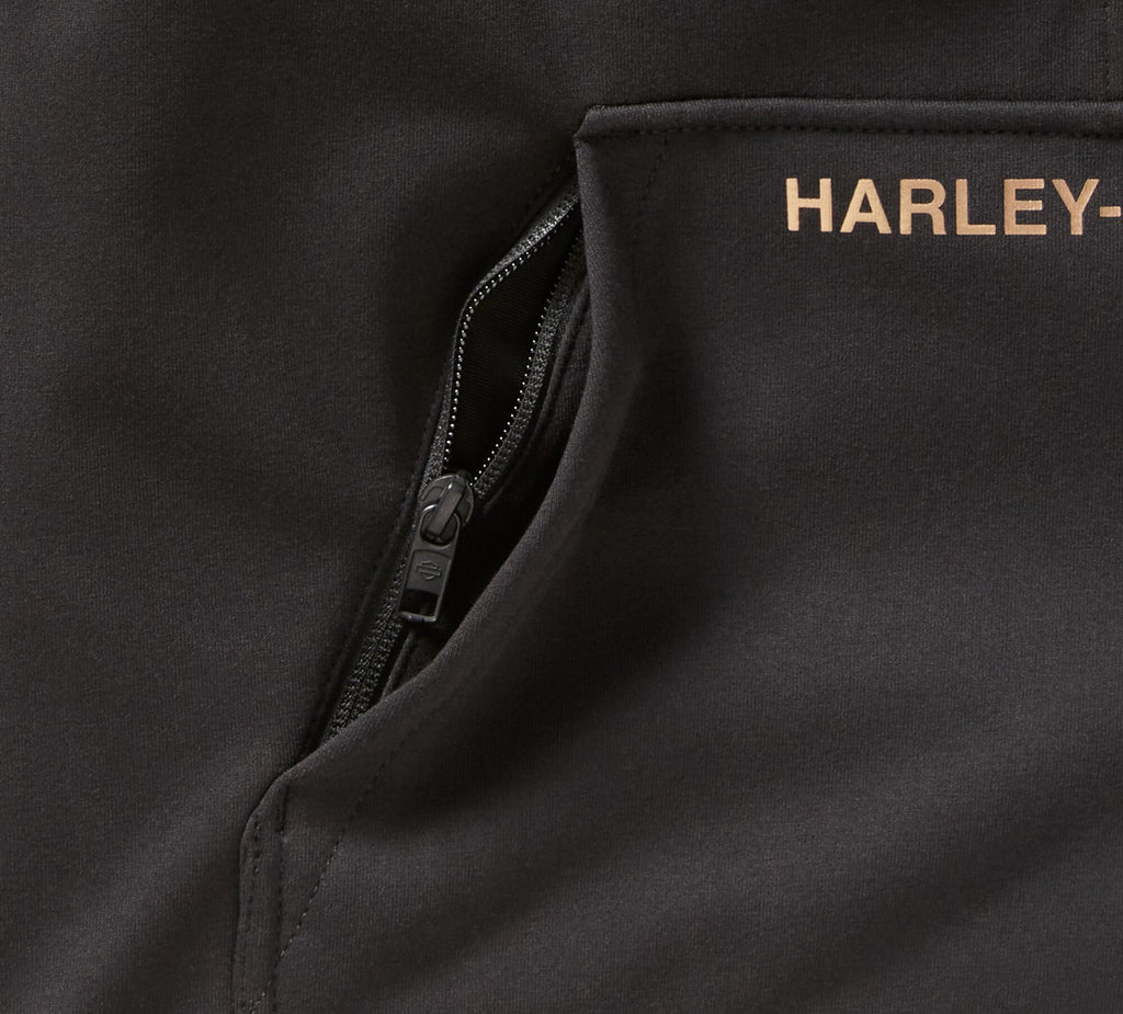Women's H-D Deflector Half Zip Riding Fleece